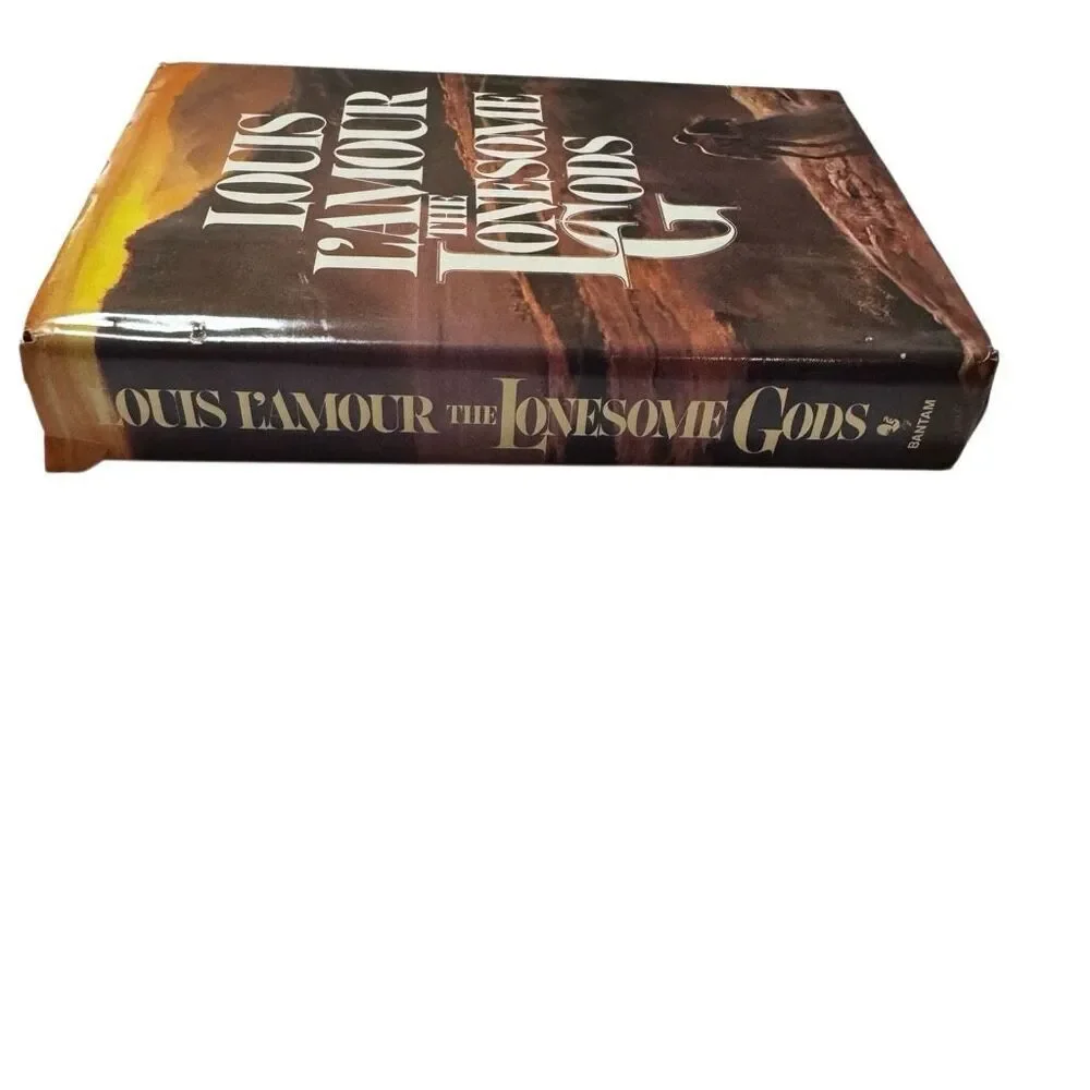 The Lonesome Gods by Louis L'Amour (1983, HCDJ) Bantam 1st  Printing 1st Edition